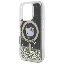 Hello Kitty Liquid Glitter Fever MagSafe iPhone 16 Pro Case - Gold