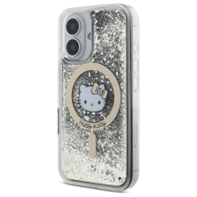 Hello Kitty Liquid Glitter Fever MagSafe iPhone 16 Case - Gold