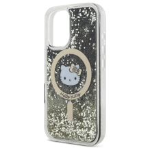 Hello Kitty Liquid Glitter Fever MagSafe iPhone 16 Case - Gold