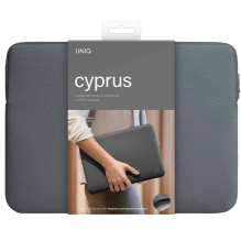 Uniq neoprene laptop Sleeve 16&quot; Cyprus Water-Resistant - gray