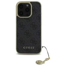 Guess 4G Charms Collection case for iPhone 16 Pro - black