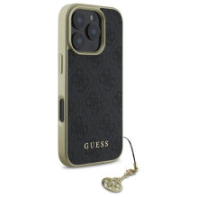 Guess 4G Charms Collection case for iPhone 16 Pro - black