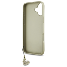 Guess 4G Charms Collection iPhone 16 Plus dėklas – rudas