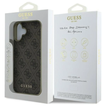 Guess 4G Charms Collection iPhone 16 Plus dėklas – rudas