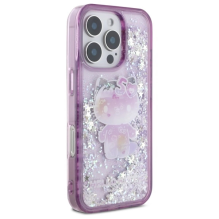 Hello Kitty Liquid Glitter 50TH Anniversary Party iPhone 16 Pro Case - Purple