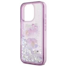 Hello Kitty Liquid Glitter 50TH Anniversary Party iPhone 16 Pro Case - Purple