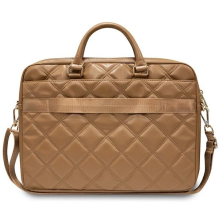 Guess Quilted 4G krepšys 16&quot; nešiojamam kompiuteriui - rudas