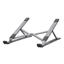 Silver Monkey Blanc ergonomic foldable laptop stand - silver