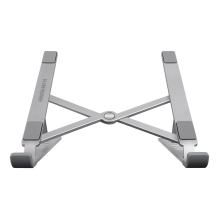 Silver Monkey Blanc ergonomic foldable laptop stand - silver