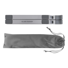 Silver Monkey Blanc ergonomic foldable laptop stand - silver