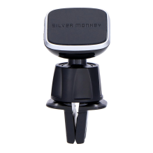 Silver Monkey CM-MGN-SM magnetic car air vent holder - black