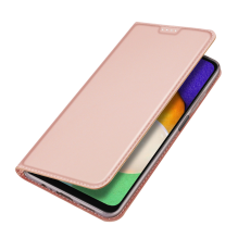  RETURNED ITEM Dux Ducis Skin Pro Case for Samsung Galaxy A14 4G / 5G Flip Cover Card Wallet Stand Pink