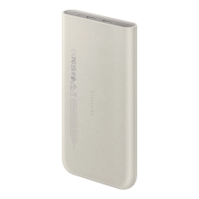 Powerbank Samsung EB-U2510XUEGEU inductive 10000 mAh 2x USB-C 25W SFC - beige