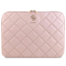 Guess Quilted 4G cover for a 14&quot; laptop - pink