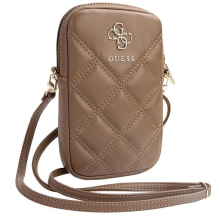 Guess Zip Quilted 4G bag - brown