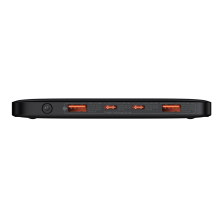 Baseus Blade PPBL000201 20000 mAh maitinimo blokas 2x USB-A 2x USB-C 100W - juodas + USB-C laidas