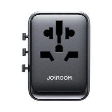 Joyroom JR-TCW01 Travel Adapter Universal 17W EU / US / UK / JP / AU / CN - Black