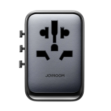 Joyroom JR-TCW02 65W Travel Adapter Universal EU / US / JP / AU / UK / CN - Black