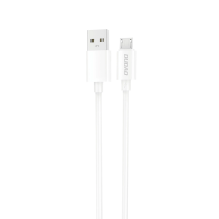 Dudao L4SM USB-A / micro USB laidas 2A 1m - baltas