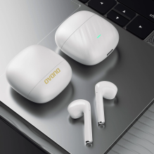 Dudao U14+ belaidės in-ear TWS Bluetooth 5.3 ausinės – baltos