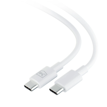 3mk Hyper Cable USB-C / USB-C 100W 1.2m - white