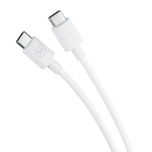 3mk Hyper Cable USB-C / USB-C 100W 1.2m - white