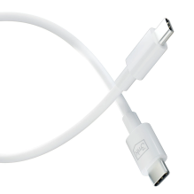 3mk Hyper Cable USB-C / USB-C 100W 1.2m - white