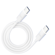 3mk Hyper Cable USB-C / USB-C 100W 2m - white