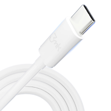 3mk Hyper Cable USB-C / USB-C 100W 2m - white