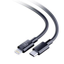 3mk Hyper Cable USB-C / Lightning 20W 1.2m - black