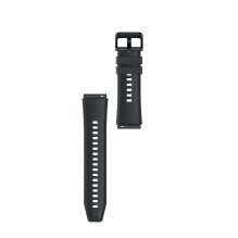 Silicone Strap for Huawei Watch GT 2 / 3 / 4 / 2 Pro / 3 Pro / 4 Pro / GT 2e 46mm - Black