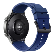 Silicone Strap for Huawei Watch GT 2 / 3 / 4 / 2 Pro / 3 Pro / 4 Pro / GT 2e 46mm - Navy Blue