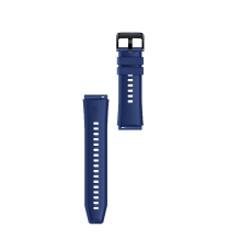 Silicone Strap for Huawei Watch GT 2 / 3 / 4 / 2 Pro / 3 Pro / 4 Pro / GT 2e 46mm - Navy Blue