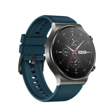 Silikoninis dirželis, skirtas Huawei Watch GT 2 / 3 / 4 / 2 Pro / 3 Pro / 4 Pro / GT 2e 46 mm – tamsiai žalias