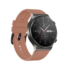 Silikoninis dirželis, skirtas Huawei Watch GT 2 / 3 / 4 / 2 Pro / 3 Pro / 4 Pro / GT 2e 46mm – Burgundy