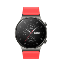 Silicone Strap for Huawei Watch GT 2 / 3 / 4 / 2 Pro / 3 Pro / 4 Pro / GT 2e 46mm - Red