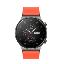 Silicone Strap for Huawei Watch GT 2 / 3 / 4 / 2 Pro / 3 Pro / 4 Pro / GT 2e 46mm - Orange