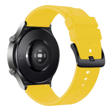 Silicone Strap for Huawei Watch GT 2 / 3 / 4 / 2 Pro / 3 Pro / 4 Pro / GT 2e 46mm - Yellow