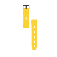 Silicone Strap for Huawei Watch GT 2 / 3 / 4 / 2 Pro / 3 Pro / 4 Pro / GT 2e 46mm - Yellow