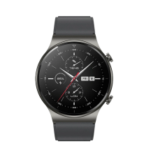 Silikoninis dirželis, skirtas Huawei Watch GT 2 / 3 / 4 / 2 Pro / 3 Pro / 4 Pro / GT 2e 46 mm – pilkas