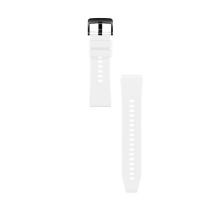 Silicone Strap for Huawei Watch GT 2 / 3 / 4 / 2 Pro / 3 Pro / 4 Pro / GT 2e 46mm - White