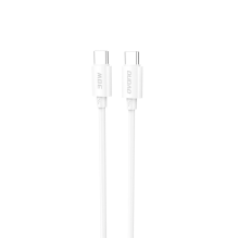 Dudao L4C USB-C / USB-C 30W 2m laidas – baltas