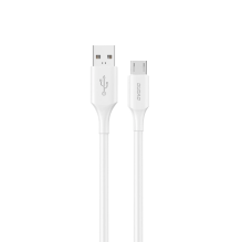 Dudao L2SM USB-A / micro USB 6A cable 1.2 m - white