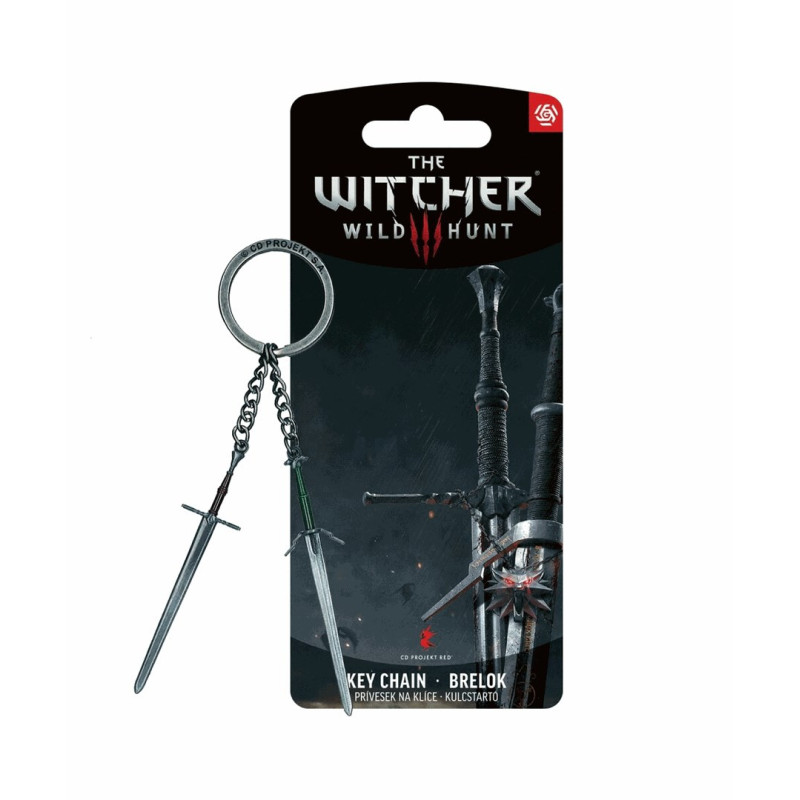 Keychain Good Loot The Witcher 3 - Geralt Two Swords