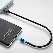 Kištuko adapteris magnetiniam USB kabeliui Lightning sidabras