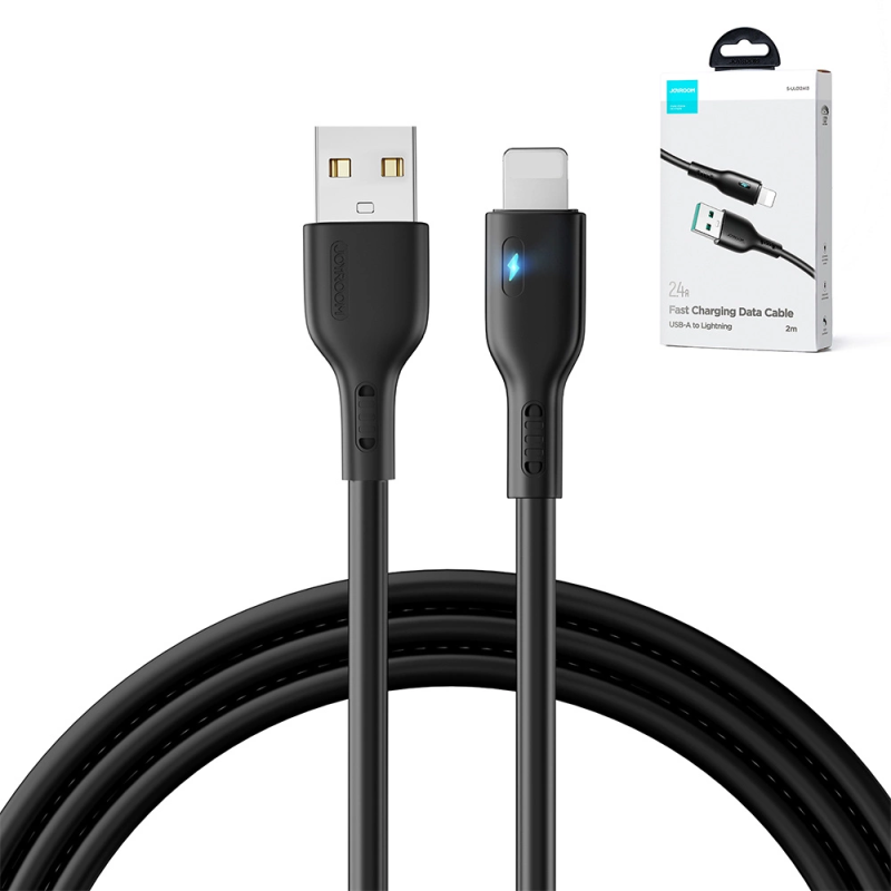 Joyroom Premium Series A13 USB-A / Lightning 2.4A cable 2m - black