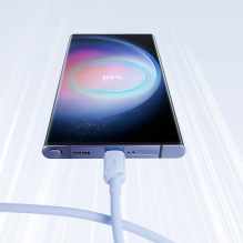 „Joyroom“ kelių spalvų serijos A14 USB-A / USB-C 3A kabelis, 1,2 m – mėlynas