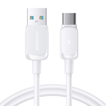 „Joyroom“ kelių spalvų serijos A14 USB-A / USB-C 3A kabelis, 1,2 m – baltas