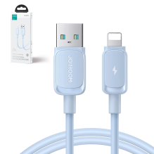 Joyroom Multi-Color Series A14 Lightning / USB-A 2.4A 1.2 m laidas – mėlynas