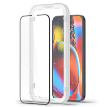 Spigen ALM Glass FC grūdintas stiklas skirtas iPhone 13 Pro Max / 14 Plus - juodas 2 vnt.